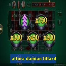 altura damian lillard